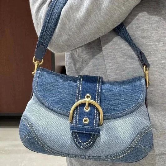 Bolso de mano vaquero