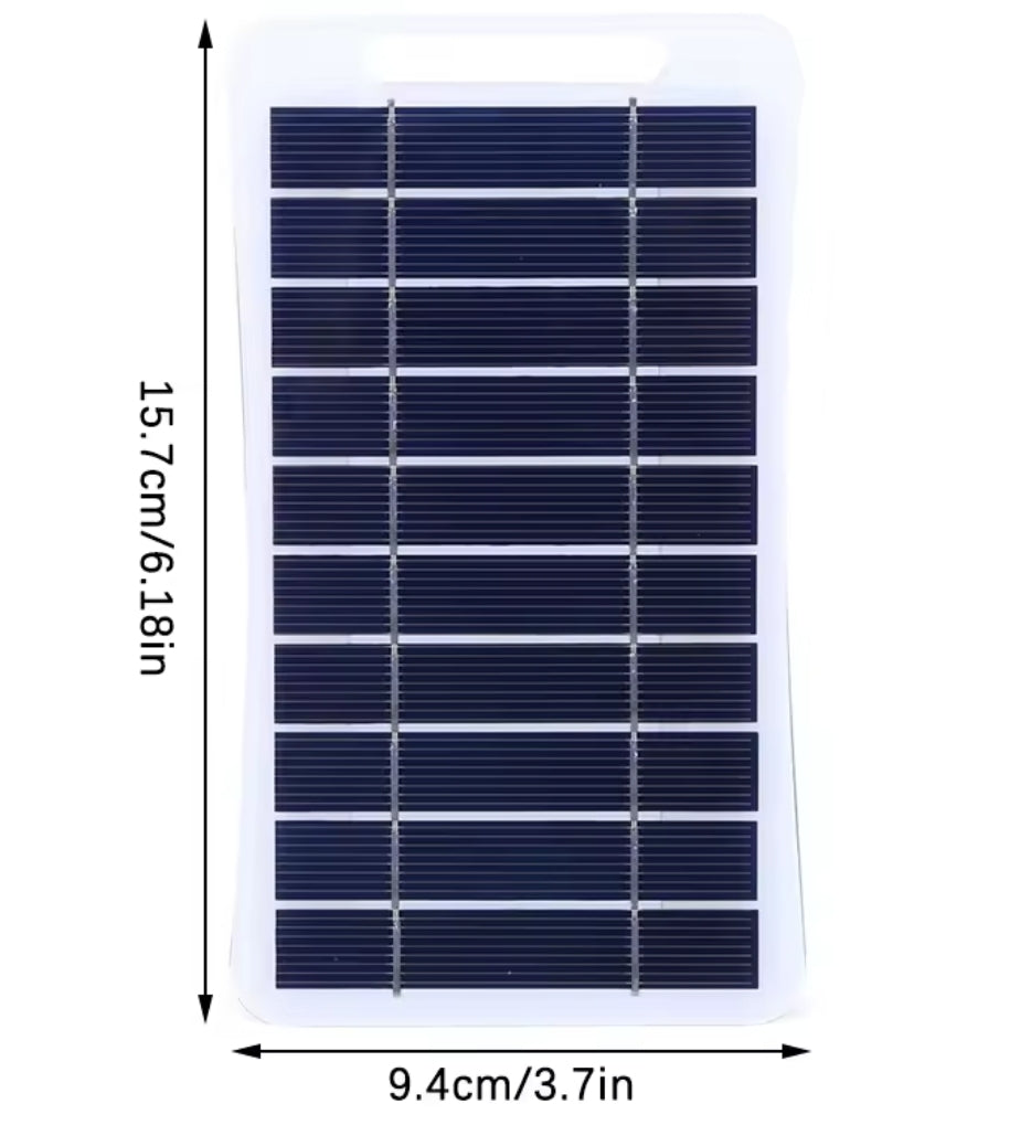 Cargador solar móvil
