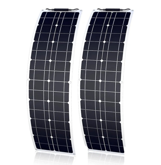 Placa solar flexible