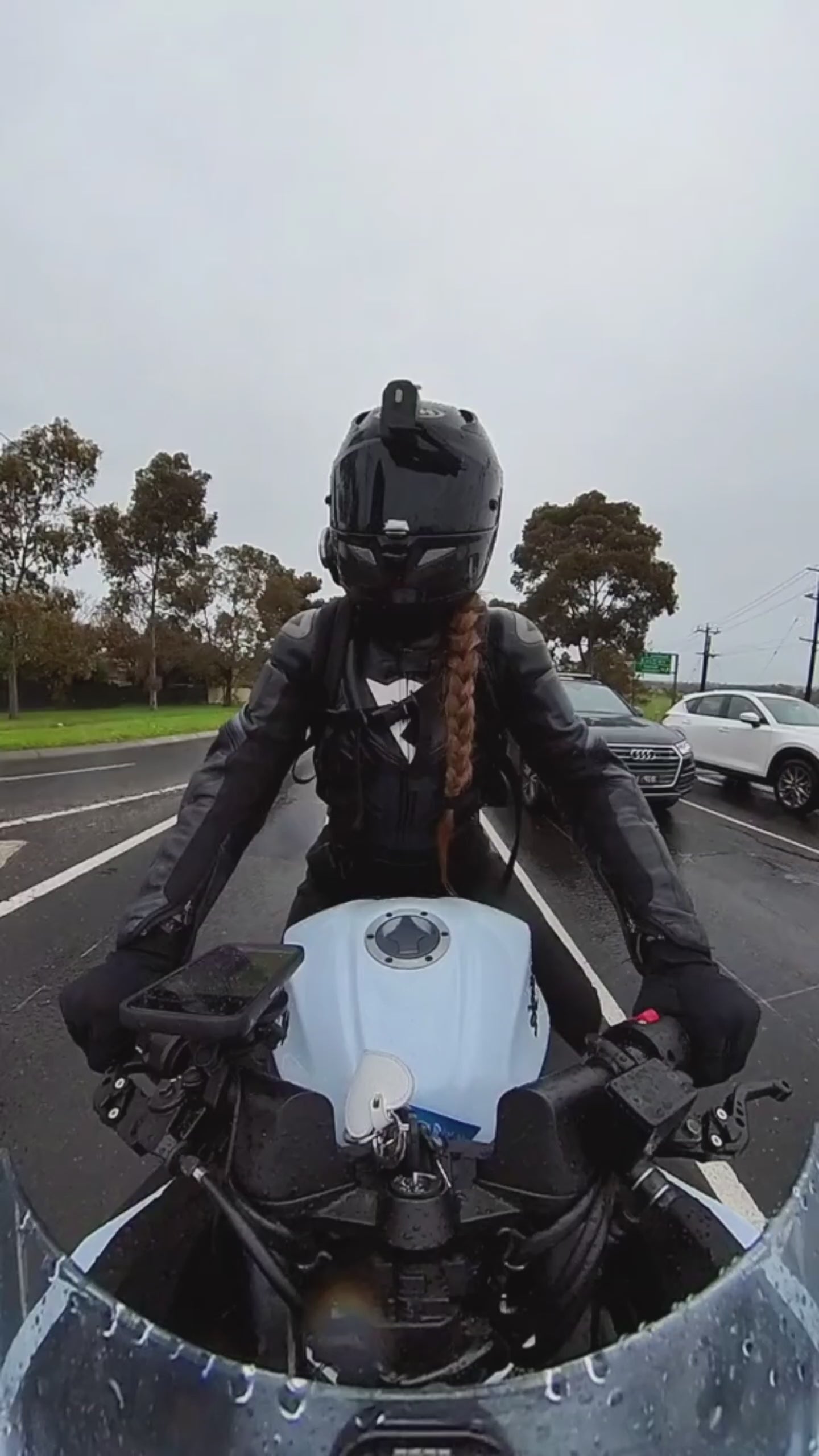 Limpiaparabrisas casco