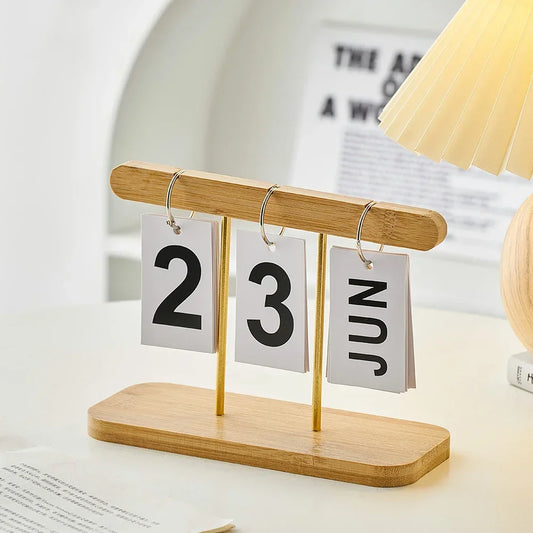 Calendario decoración creativa minimalista Zonxpres